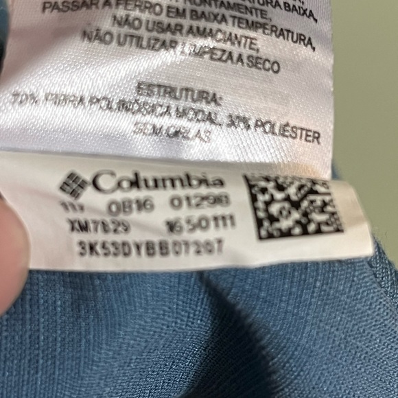 NWOT COLUMBIA BUTTON UP CASUAL SHIRT. SIZE MEDIUM - Picture 6 of 9